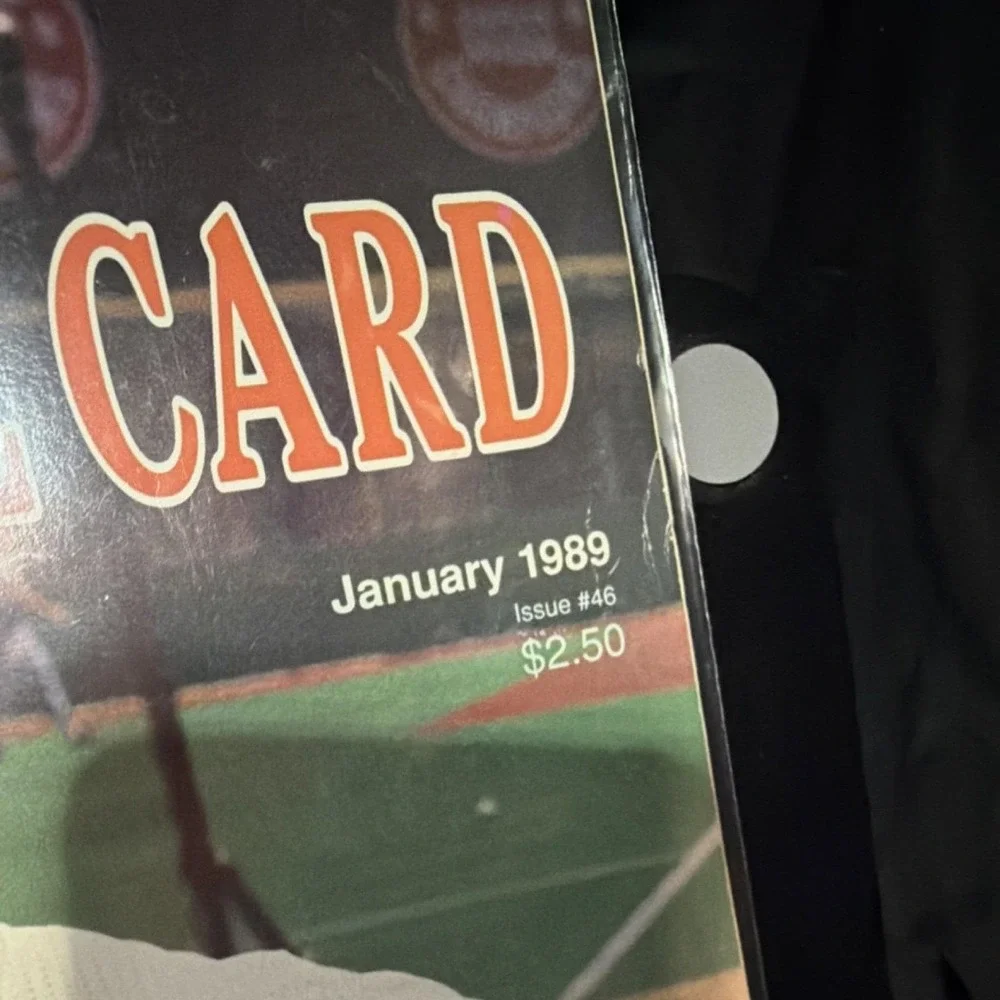 Beckett Baseball Card Monthly Jan 1989 Giants Mets Will Clark David Cone